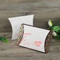 Vintage Laser Cut Beautiful Wedding Invitations Cards